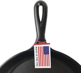 Lodge Pre-Seasoned Cast Iron Skillet With Assist Handle, 10.25", Black